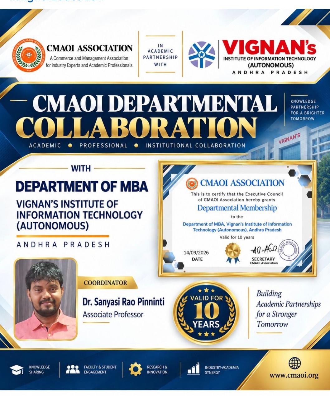 Departmental Partner Status